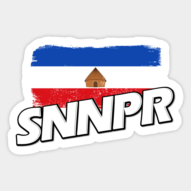 Southern Nations, Nationalities, and Peoples' Region flag Sticker by PVVD